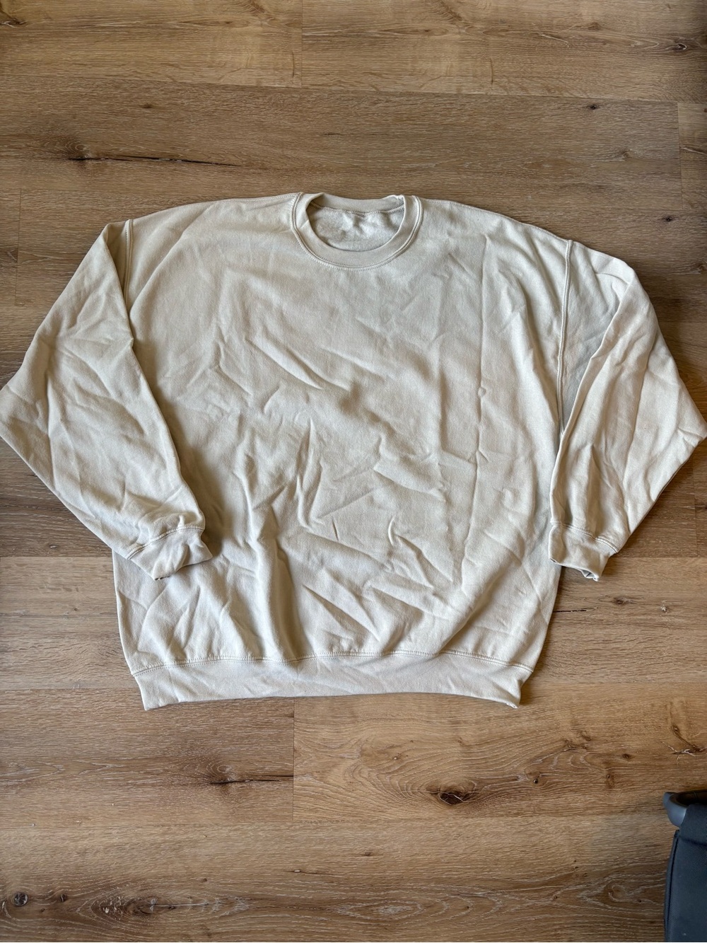Classic Crewneck Sweatshirt in Tan